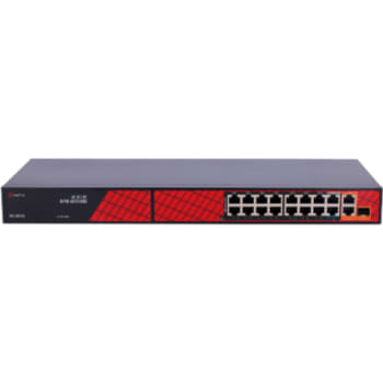 [6286001380] Safire PoE Switch 300W, 14x30W PoE + 2x60W HiPoE, WatchDog mm.