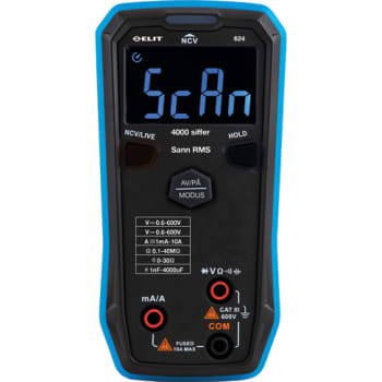 [6298100143] Multimeter sand RMS, smart automatiskområdevalg, Elit 624