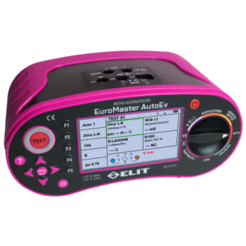 [6298100305] ELIT EuroMaster AutoEv installations- og ladestandertest, pink