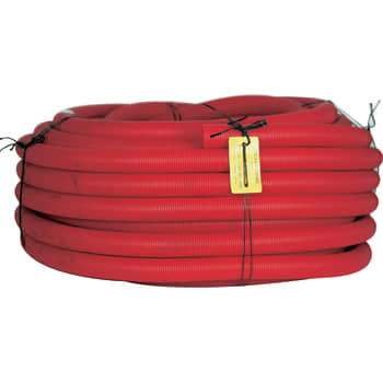 [7930505966] KABELRØR 40/31MM FLEX HDPE 450N RØD R50