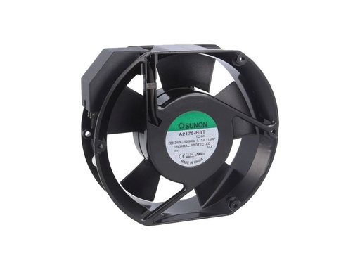 [H57587] AC blæser - 171x151x51mm 230V / 25W, m. kugleleje
