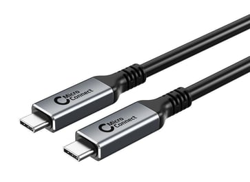 [7882550564] Premium USB-C kabel 5m 20Gbps 100W sort