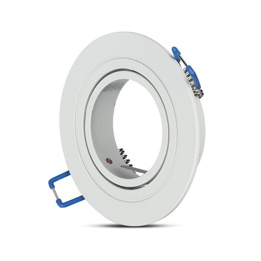[2928-8650] Downlight kit uden lyskilde - Hul: Ø7,5 cm, Mål: Ø9,1 cm, mat hvid, vælg MR16 eller GU10 fatning