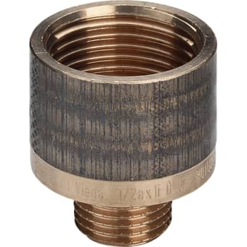 [048246322] 1/4 x 3/8" Rødgods Silicium Bronze reduktion