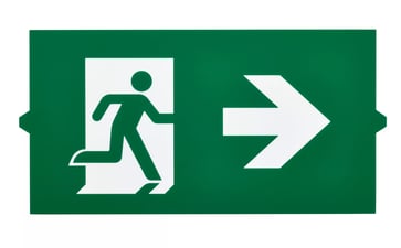 [7848102419] Philips EXIT Piktogram Pil højre EM155Z SLIM WL
