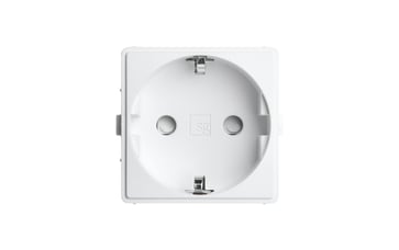 [7882601125] STIKKONTAKT+S SCHUKO 16A 1M HVID
