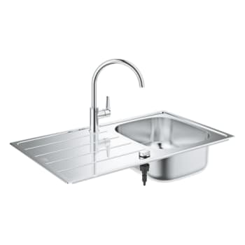 [681880824] GROHE Køkkenvask og armatursæt, betsående af: K200 og Bau Edge