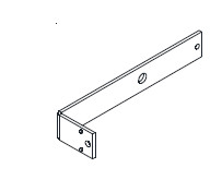 [7812388214] Beslag f skinneholder 2-60x10