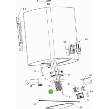 [345309010] Varmeelement, Tronic 4500 T 50-150 - 1000W