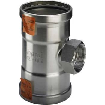 [035733642] 88,9 x 3/4" x 88,9 mm Sanpress Inox T-stykke