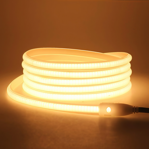[30084-19100] 10m Neon COB-LED Strip med 280 LED pr. meter, 24V, 9,5W/m, IP67, RA90