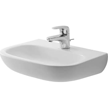 [626636000] D-Code håndvask 45 x 34 cm til væg med hanehul