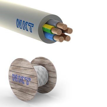 [3033002098] Installationskabel NOIKLX 90° 5G6 Lysegrå Tr250 Kampagnepakke 3033002098