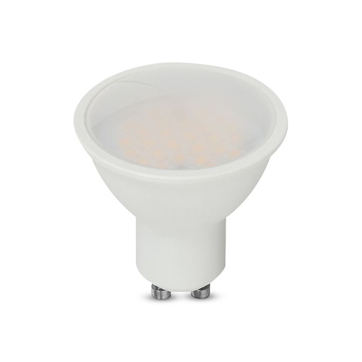 [26985-18837] 10W GU10 LED Spotlight med mælkeagtigt dæksel og 3000K varm hvidt lys - 1000lm - RA80