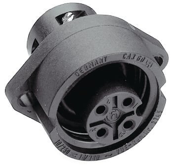 [7828452545] Apparatsokkel 3p + E CA 3 GD Belden type-nr 932321100