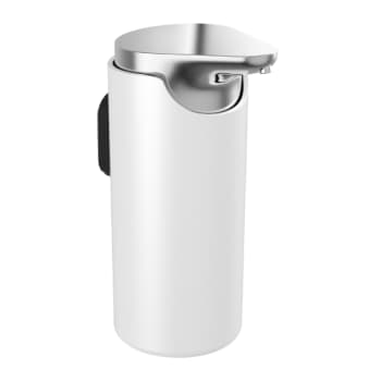 [774683004] Sæbedispenser, krom/hvid