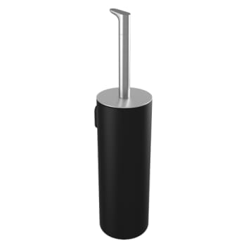 [778496115] Toiletbørste, børstet stål/sort