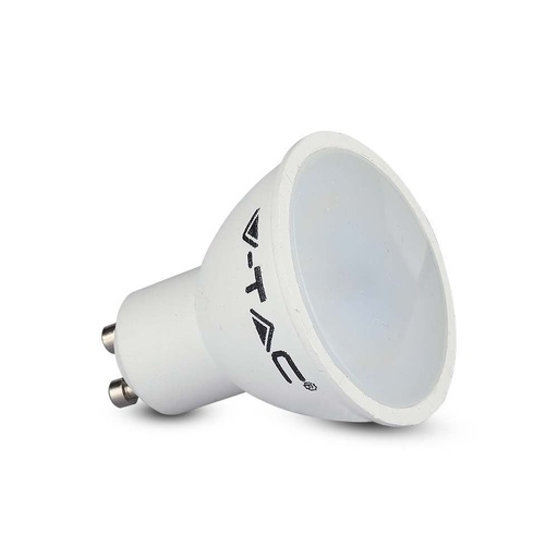 [12069-13240] V-Tac 4,5W LED spotlampe - Erstatter 35W - 230V - GU10 fatning - 400lm - RA80