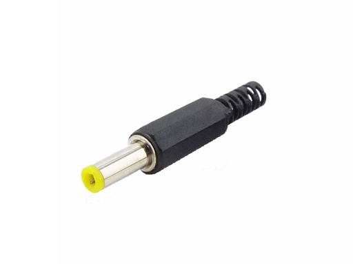 [H20610] DC stik - Ø5,5/2,5mm x 14mm, Plasthus (Low-Cost)