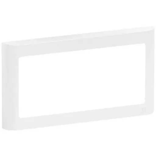 [1017056729] LK Fuga ramme SOFT 63 2m vandret - hvid