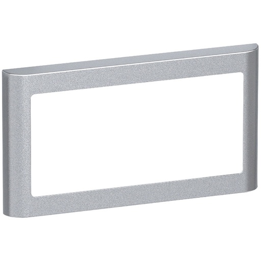 [1017056745] LK Fuga ramme SOFT 63 2m vandret - stålmetallic