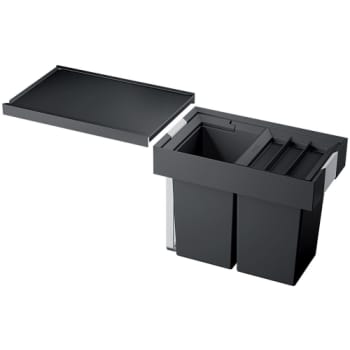 [930196651] Blanco Flexon II 30/2 affaldssystem, 16 liter, sort