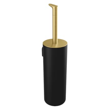 [778496105] Toiletbørste, børstet messing/sort
