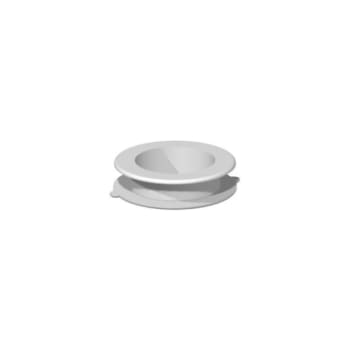 [930235085] Afdækningsring Ø56 mm, hvid plast 