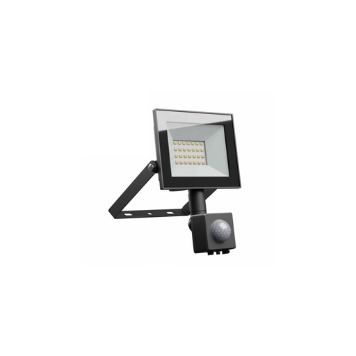 [24627-16919] Noctis Lux 4 Projektør 20W Varm Hvid IP44 Sort PIR Sensor 230V 116x174x53mm RA70 1650lm