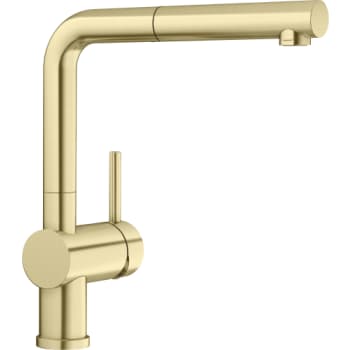 [930227630] BLANCO LINUS-S køkkenarmatur med udtræksbruser satin gold