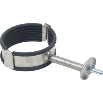 [160375110] 110 mm Rørbærer med TPE gummi rustfri AISI304/EN1.4301 BLÜCHER