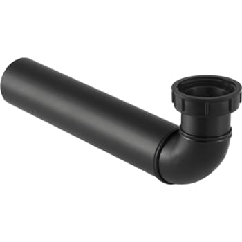 [184274351] 1.1/2" x 50 mm Tilslutningsbøjning sort PEH Geberit