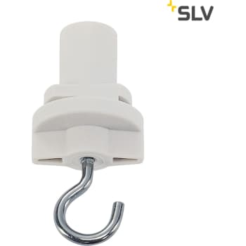 [4245908057] 3-faset adapter med krog til S-TRACK, trafikhvid