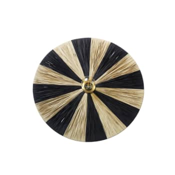 [6643001211] Jore Copenhagens bordlampe Dott Stripes sort 54x10 cm