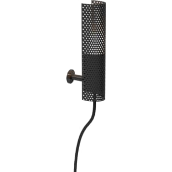 [6643001363] Radent væglampe torch sort