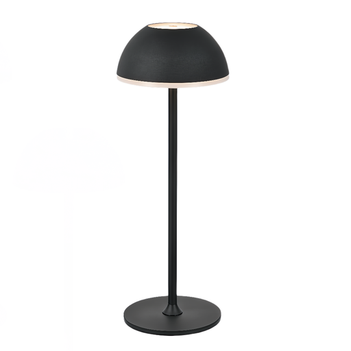 [29949-19022] Opladelig LED bordlampe Inde/ude - Sort, touch dæmpbar, 3i1, IP54 udendørs