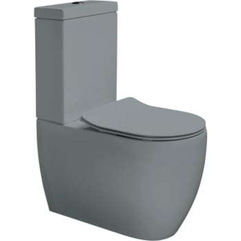 [930220299] Lavabo Glomp BTW gulvstående toilet med cisterne, mat grå