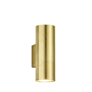 [6643100769] Cleo Væglampe Rund 2L guld