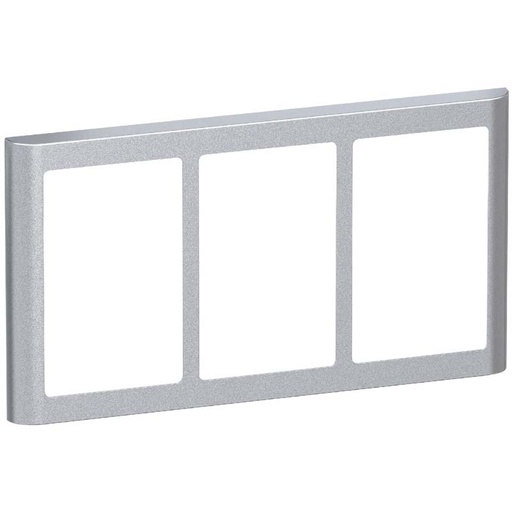 [1017056868] LK Fuga ramme SOFT 63 3x1½m - stålmetallic