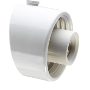 [8743572606] Vægarmatur hvid glasur med 84,5 mm gevind IP54 E27