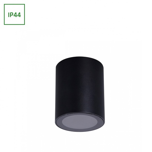 [24610-0] Chloe GU10 Loftspot Sort IP44 70x90mm Uden Lyskilde - 230V indsats