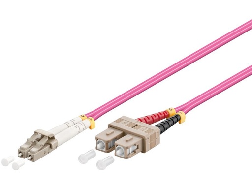 [H44738] Fiberoptisk netværkskabel LC-SC multimode OM4 (2m)