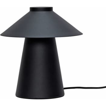 [6644000114] Hübsch chipper bordlampe sort