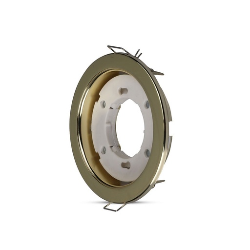 [24884-0] VT-715 GX53 Fatning Rund - Guld
