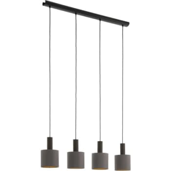 [4241803075] Concessa 1 lang L940 brun/cappacino/guld, E27, 4X60W