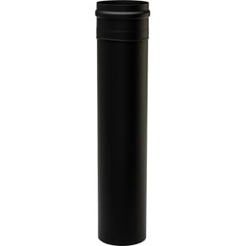 [318406100] 100mm Metalbestos længde 500mm m/ ovntilslutning og keramisk pak