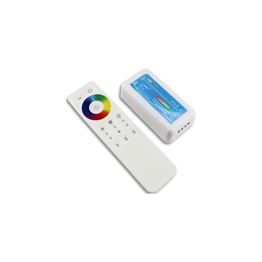 [7081-0] RGB controller med fjernbetjening - RF trådløs, 12V/24V, 144W/288W