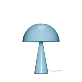 [6644000240] Hübsch mush bordlampe mini lyseblå
