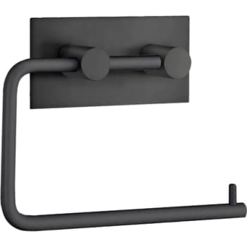 [930230241] Smedbo beslagsboden selvklæbende toiletpapirholder, mat sort 
