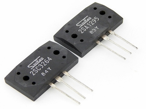 [H36486] 2SC3264+2SA1295 PNP/NPN transistorpar - 230V 17A 200W
